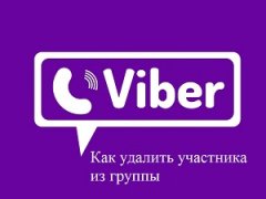 Как в Вайбере удалить человека из чата